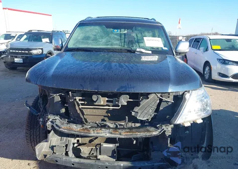 2017 Nissan Armada Sl from USA, damaged, VIN JN8AY2ND7H9011139